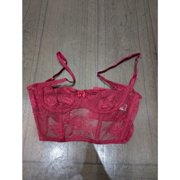 NWT Your Parade That Lace Bustier | That Lace (Vampire Kiss) size-XS - Picture 2 of 4